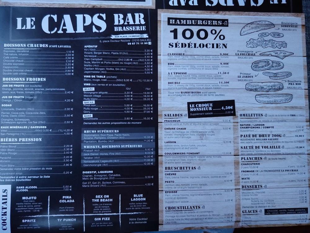 Le Caps Bar - Menu Image 1