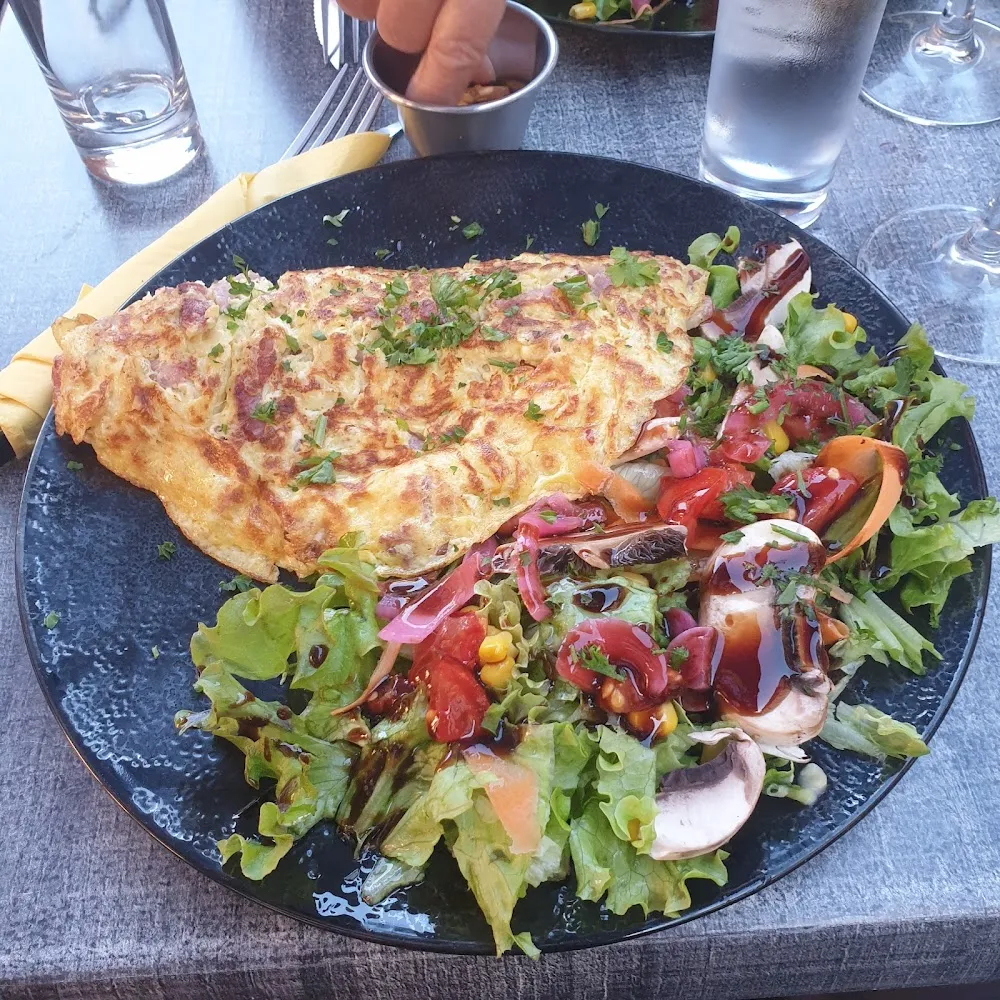 Omelette Aux Lardons